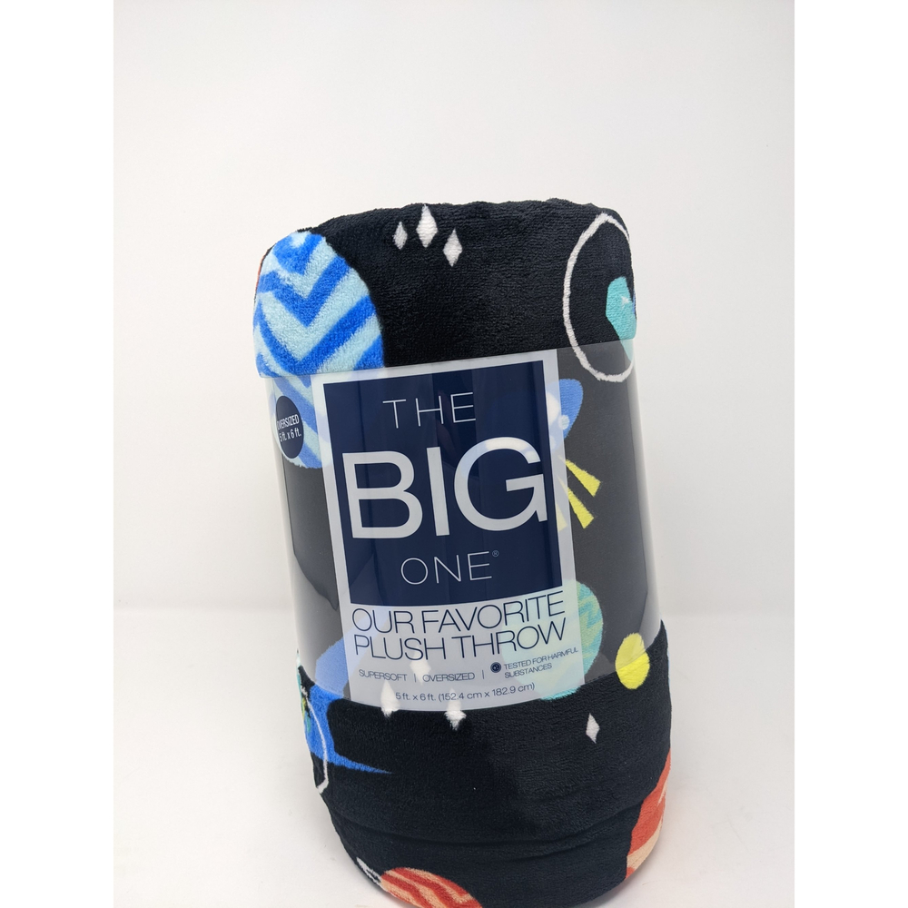 The Big one plush throw